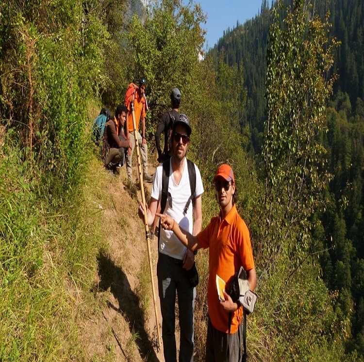 trekking and camping